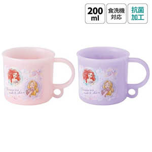 スケーター プリンセス25 抗菌プラコップ2個セット KE5AAGW スケーター プリンセス25 抗菌プラコップ2個セット KE5AAGW