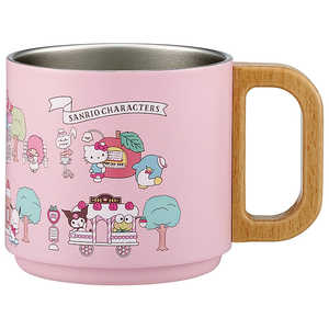 スケーター スタッキングステンレスマグ350ml サンリオオールスターズvillage SSTMG3S スケーター スタッキングステンレスマグ350ml サンリオオールスターズvillage SSTMG3S