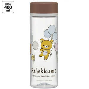 スケーター シンプルデザインブローボトル400ml リラックマ ふわっと風船 PDC4 スケーター シンプルデザインブローボトル400ml リラックマ ふわっと風船 PDC4