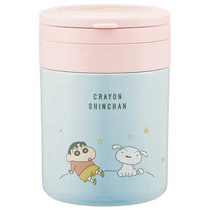 スケーター クレしん 折りたたみハンドル付デリカポットスープジャー300ml LJFO3AG スケーター クレしん 折りたたみハンドル付デリカポットスープジャー300ml LJFO3AG