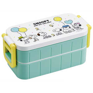 スケーター 抗菌タイト弁当箱2段 600ml SNOOPY/バルーン YZW3AG スケーター 抗菌タイト弁当箱2段 600ml SNOOPY/バルーン YZW3AG