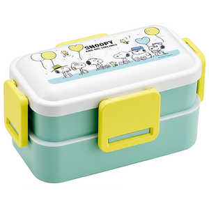 スケーター 抗菌2段ふわっと弁当箱600ml SNOOPY/バルーン PFLW4AG スケーター 抗菌2段ふわっと弁当箱600ml SNOOPY/バルーン PFLW4AG