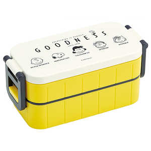 スケーター 抗菌タイト弁当箱2段600ml SNOOPY/グッドネス75 YZW3AG スケーター 抗菌タイト弁当箱2段600ml SNOOPY/グッドネス75 YZW3AG