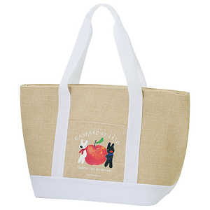 スケーター 麻風トート保冷ショッピング リサとガスパール/リンゴ KCTSJ1