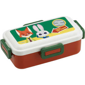 スケーター ズートピア/ワッペン 抗菌ふわっと弁当箱 PFLB6AG