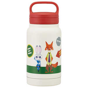 スケーター ステンレススクリューハンドルマグボトル350ml ズートピア/ワッペン STSC4