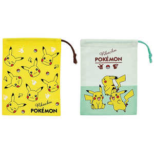 スケーター ピカチュウ コップ袋2P KB63W スケーター ピカチュウ コップ袋2P KB63W