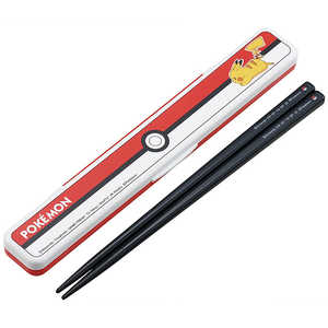 スケーター モンスターボール25 音の鳴らない箸箱セット18cm ABC3