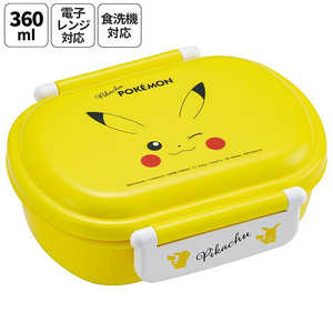 スケーター ピカチュウフェイス25 ふわっとタイト弁当箱360ml QAF2BA スケーター ピカチュウフェイス25 ふわっとタイト弁当箱360ml QAF2BA