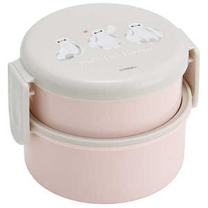 スケーター ベイマックス 丸型弁当箱2段500ml ONWR1 スケーター ベイマックス 丸型弁当箱2段500ml ONWR1