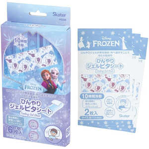 スケーター アナと雪の女王 ひんやりジェルピタシート HGS6