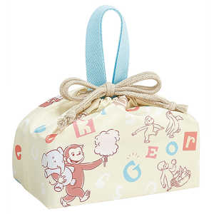 スケーター おさるのジョージ ランチ巾着 KB7SN スケーター おさるのジョージ ランチ巾着 KB7SN