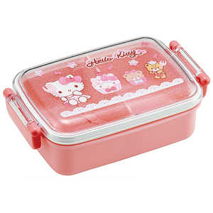 スケーター キティ ふわっとタイト弁当箱450ml RBF3AN スケーター キティ ふわっとタイト弁当箱450ml RBF3AN