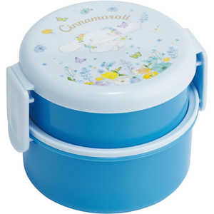スケーター シナモン/パステル水彩花柄 丸型弁当箱2段500ml ONWR1 スケーター シナモン/パステル水彩花柄 丸型弁当箱2段500ml ONWR1