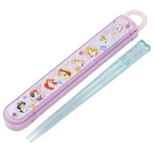 スケーター プリンセス26 スライド箸箱セット16.5cm ABS2AM