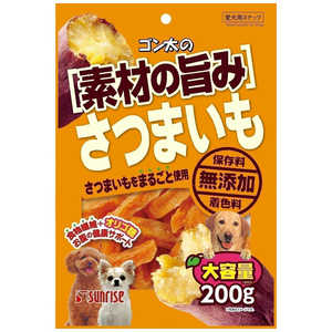 マルカン ゴン太の素材の旨み さつまいも 200g 