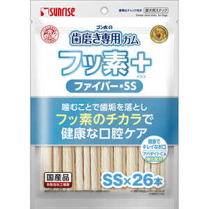 マルカン ゴン太の歯磨き専用ガム フッ素プラス ファイバーSSサイズ アパタイトカルシウム入り 26本 マルカン ゴン太の歯磨き専用ガム フッ素プラス ファイバーSSサイズ アパタイトカルシウム入り 26本