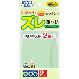 サンコー ズレな~いベンザシート無地 2組入 グリーン 