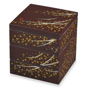 ミタニ 重箱 三段 6寸 はるか 6ZYUBAKO ミタニ 重箱 三段 6寸 はるか 6ZYUBAKO