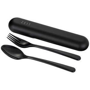ミタニ ZEIT スプーン・フォークセット BK C176902 ミタニ ZEIT スプーン・フォークセット BK C176902