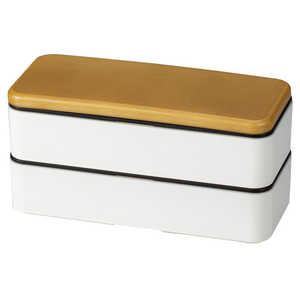 ミタニ 木目スクウェア弁当 ミース 600ml 弁当箱 ホワイト MIES ミタニ 木目スクウェア弁当 ミース 600ml 弁当箱 ホワイト MIES