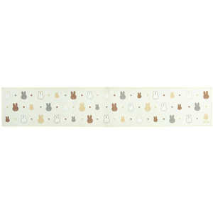 センコー キャラクター ロングマット 45×240cm miffyサプライズ/アイボリー LONGMAT648 センコー キャラクター ロングマット 45×240cm miffyサプライズ/アイボリー LONGMAT648