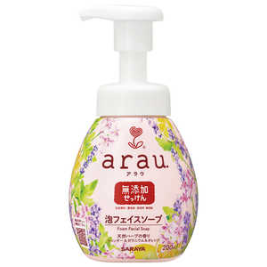 サラヤ アラウ 泡フェイスソープ 200ml サラヤ アラウ 泡フェイスソープ 200ml