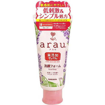 サラヤ アラウ せっけん洗顔フォーム 120g の通販 - カテゴリ：日用品 