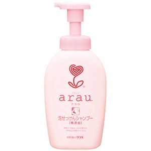 サラヤ ｢arau(アラウ)｣泡せっけんシャンプー 本体(500ml) 