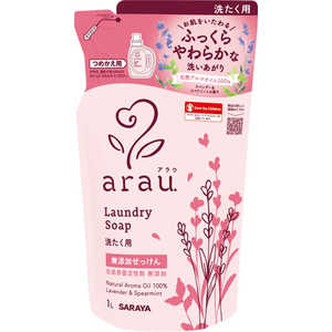 サラヤ アラウ. 洗たくせっけん 詰替用 1L 