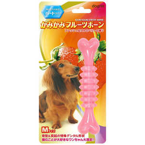 スーパーキャット かみかみフルーツボーン ハード Mサイズ ストロベリー スーパーキャット かみかみフルーツボーン ハード Mサイズ ストロベリー