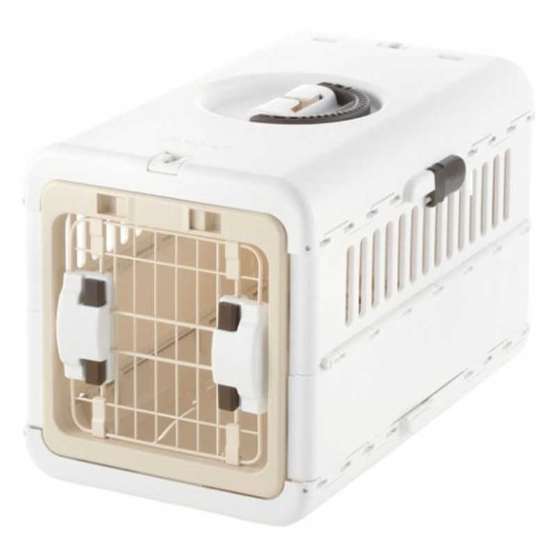リッチェル リッチェル キャンピングキャリー 折りたたみ S(アイボリー)[超小型犬･猫･うさぎ用]  