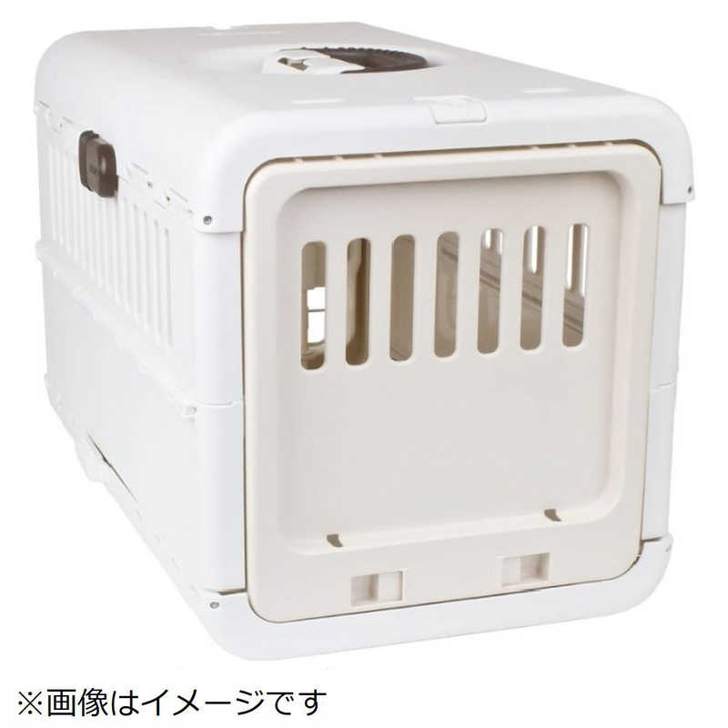 リッチェル リッチェル キャンピングキャリー 折りたたみ S(アイボリー)[超小型犬･猫･うさぎ用]  