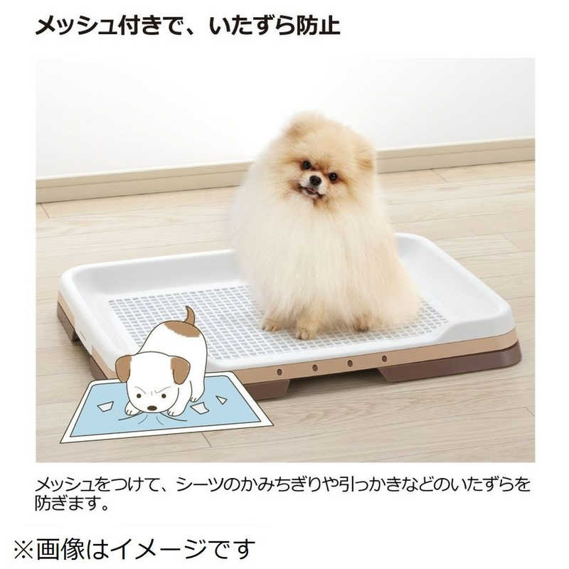 リッチェル リッチェル お掃除簡単ステップトレーレギュラー(アイボリー)[犬用]  