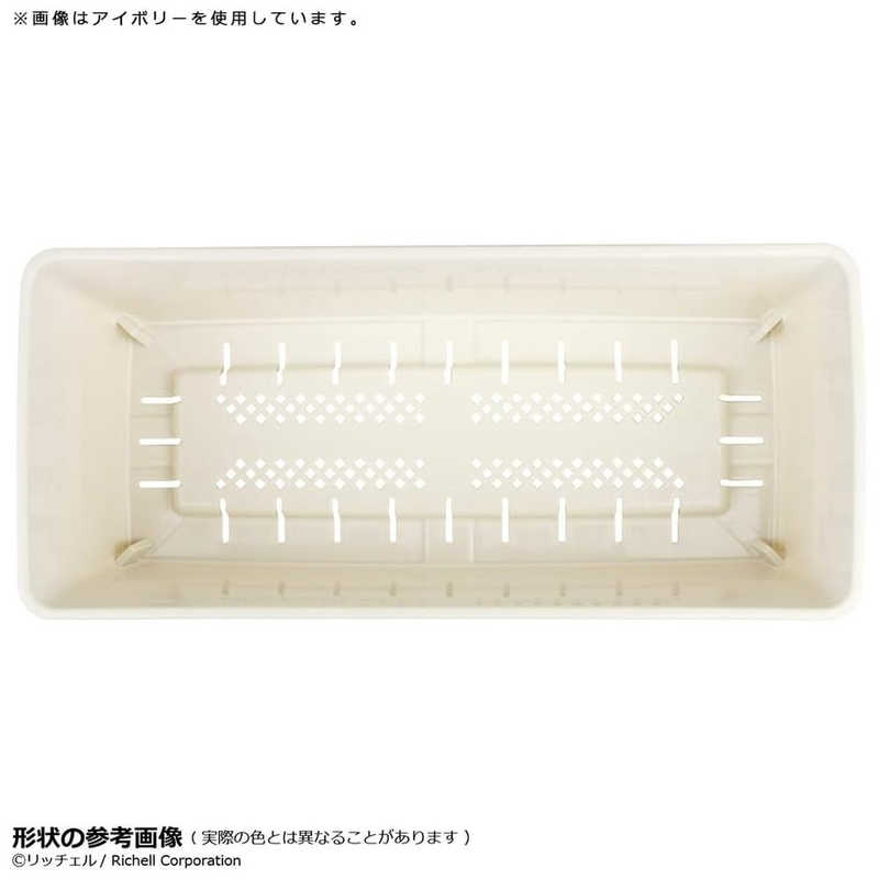 リッチェル リッチェル ベビーリーフプランター27型N ダークグレー ベビーリーフプランター27ガタN ベビーリーフプランター27ガタN