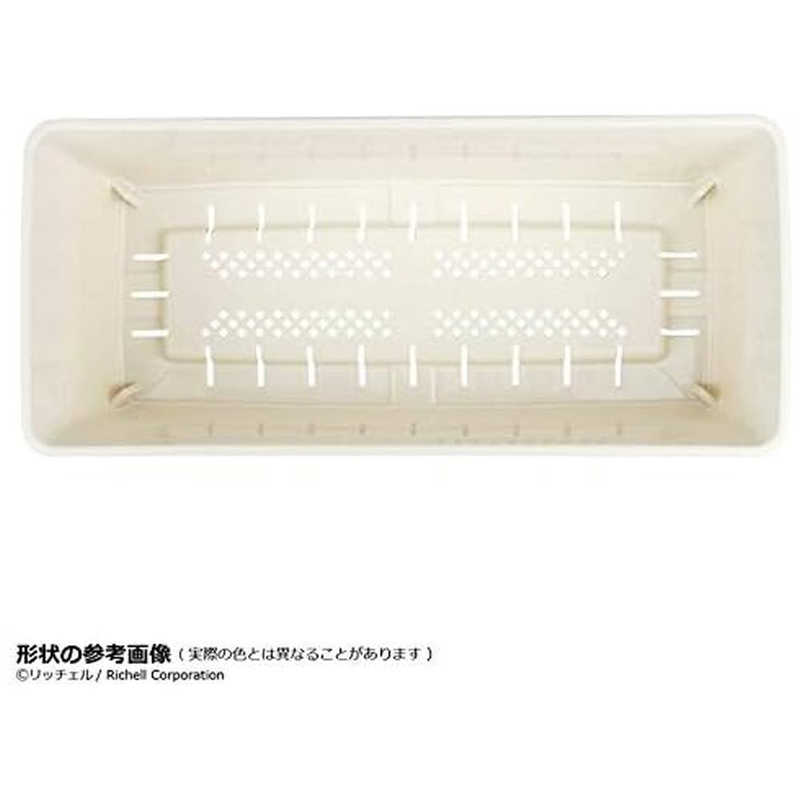 リッチェル リッチェル ベビーリーフプランター40型N ダークグレー ベビーリーフプランター40ガタN ベビーリーフプランター40ガタN