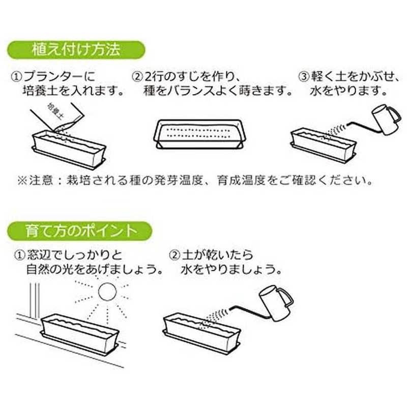 リッチェル リッチェル ベビーリーフプランター40型N ダークグレー ベビーリーフプランター40ガタN ベビーリーフプランター40ガタN