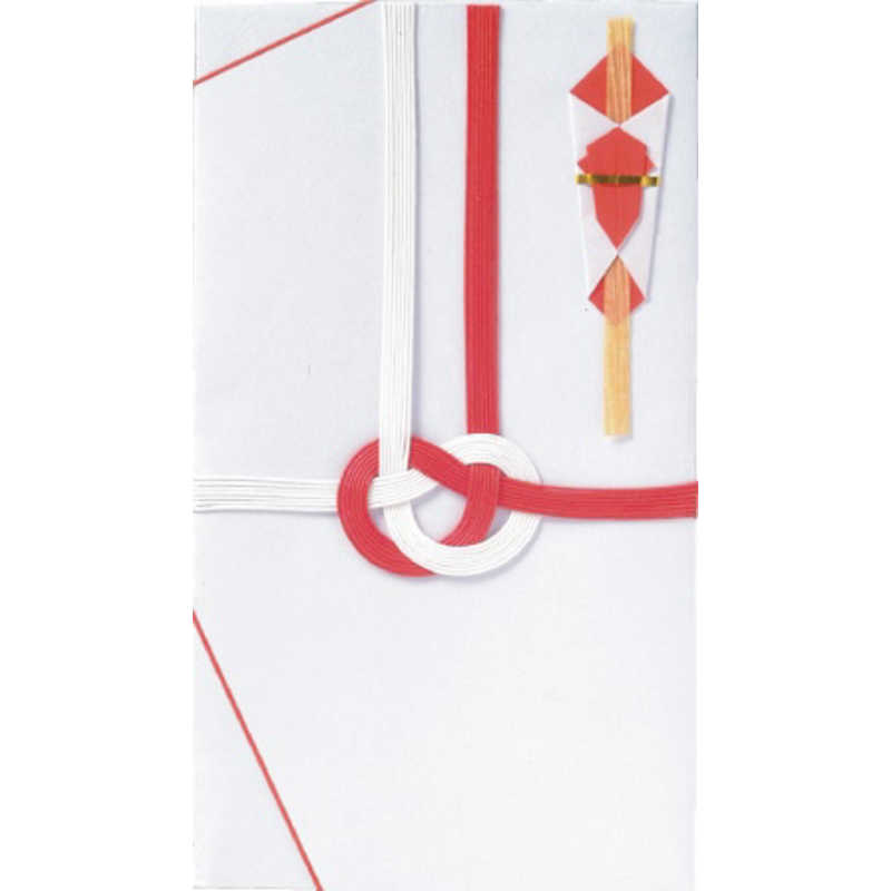 スズキ紙工 スズキ紙工 大阪折 赤白 10P 0110 0110