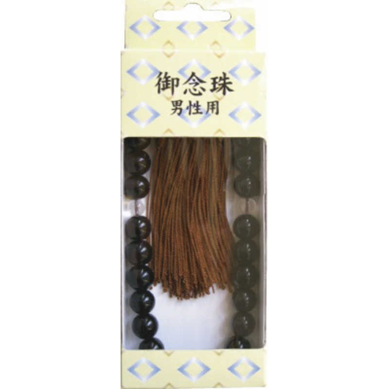 スズキ紙工 スズキ紙工 数珠 男性用 ｼﾞ0826 ｼﾞ0826