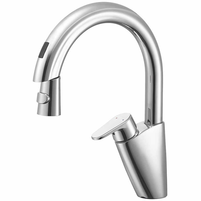 三栄水栓 三栄水栓 キッチン シングル混合栓(センサー式)寒冷地仕様 EK8700EDCK EK8700EDCK