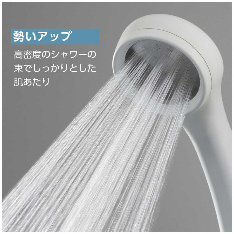 三栄水栓 三栄水栓 節水ストップシャワーヘッド｢レイニーベーシック｣ NS310-80XA-BA2 NS310-80XA-BA2
