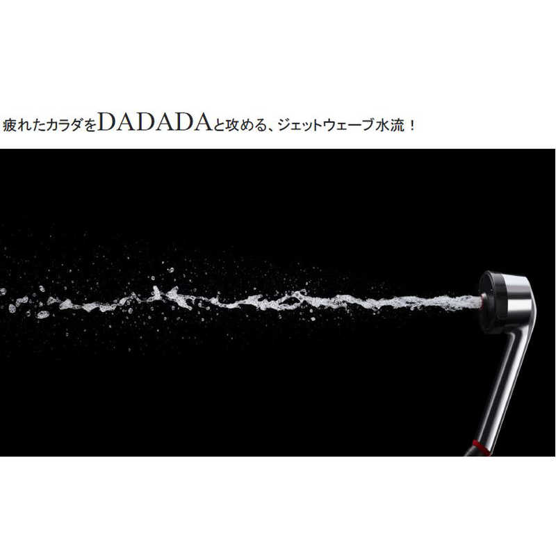 三栄水栓 三栄水栓 ボディケアシャワー DADADA NS307080XACD ブラック NS307080XACD ブラック