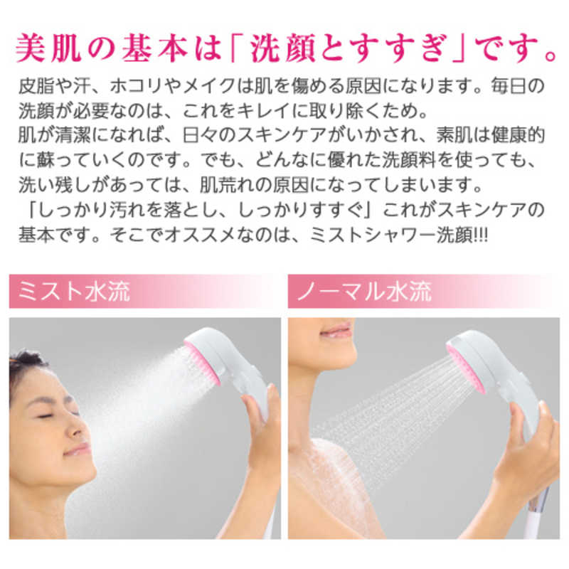 三栄水栓 三栄水栓 ミストストップシャワーヘッド PS3062-80XA-LG2 PS3062-80XA-LG2