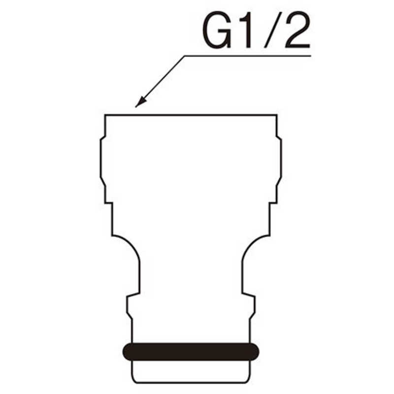 三栄水栓 三栄水栓 金属製ネジニップル PL6021B13 PL6021B13