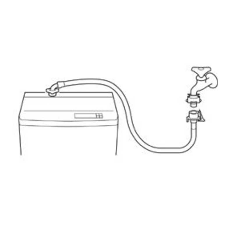 三栄水栓 三栄水栓 自動洗濯機給水ホース(1.5m) PT17‐1‐1.5 PT17‐1‐1.5