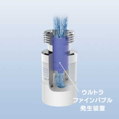 三栄水栓 ウルトラファインバブル発生装置内蔵 洗濯機用アダプター