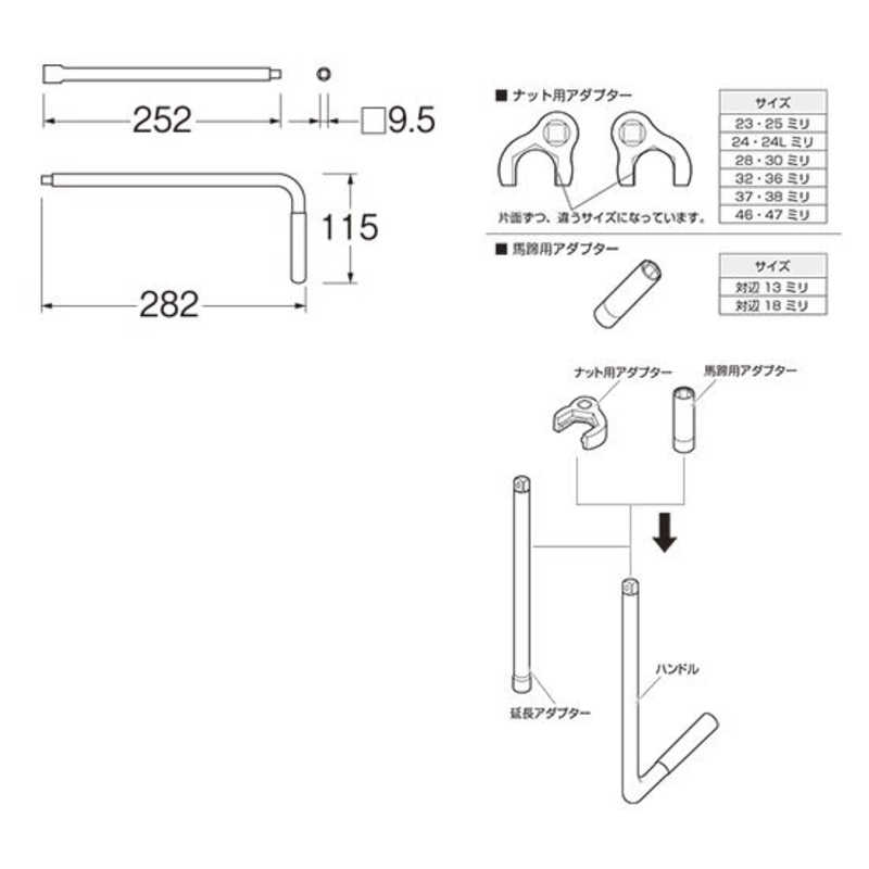 三栄水栓 立水栓締付工具セット R3510S の通販 | カテゴリ：防犯・防災・DIY用品 | 三栄水栓 家電通販のコジマネット -  全品代引き手数料無料