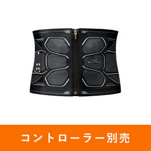 MTG シックスパッド パワースーツコアベルト HOMEGYM対応モデル S EMS SIXPAD Powersuit Core Belt ブラック SE-BS-00A-S