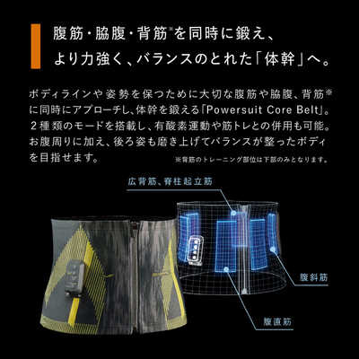 セール 一番安い SIXPAD シックスパッド Mサイズ コアベルト ライト パワースーツ ウエイトトレーニング
