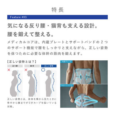 MTG シックスパッド メディカルコアL (Medical Core L) シックス